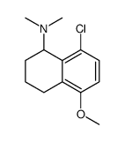 8-chloro-5-methoxy-N,N-dimethyl-1,2,3,4-tetrahydronaphthalen-1-amine