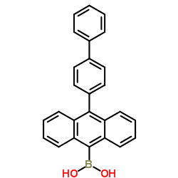 B-(10-[1,1'-Biphenyl]-4-yl-9-anthracenyl)boronic acid CAS:400607-47-8 manufacturer price 第1张