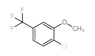 1-Chloro-2-methoxy-4-(trifluoromethyl)benzene CAS:402-08-4 第1张