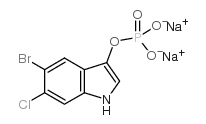 5-bromo-6-chloro-3-indoxyl phosphate, disodium salt trihydrate