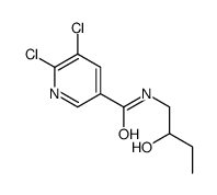 5,6-dichloro-N-(2-hydroxybutyl)pyridine-3-carboxamide