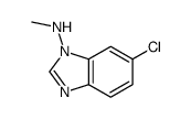 6-chloro-N-methylbenzimidazol-1-amine