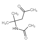 N-(2-methyl-4-oxopentan-2-yl)acetamide