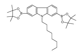 9-Octyl-2,7-bis(4,4,5,5-tetramethyl-1,3,2-dioxaborolan-2-yl)carbazole CAS:406726-92-9 manufacturer price 第1张