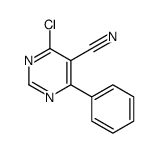 4-chloro-6-phenylpyrimidine-5-carbonitrile