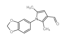 1-(1,3-benzodioxol-5-yl)-2,5-dimethylpyrrole-3-carbaldehyde