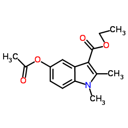 Ethyl 5-(acetyloxy)-1,2-dimethyl-1H-indole-3-carboxylate