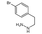 2-(4-bromophenyl)ethylhydrazine