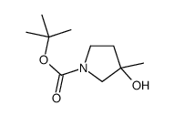 tert-butyl 3-hydroxy-3-methyl-pyrrolidine-1-carboxylate