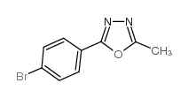 2-(4-bromophenyl)-5-methyl-1,3,4-oxadiazole