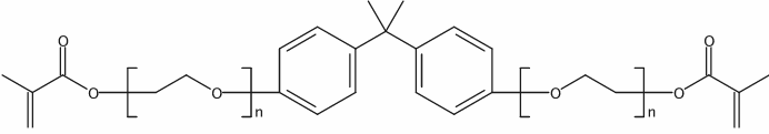 bisphenOl a ethOxylate dimethacrylate Cas:41637-38-1 第1张