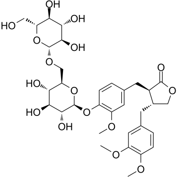 Arctigenin 4'-O-β-gentiobioside