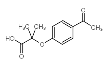 2-(4-acetyl-phenoxy)-2-methyl-propionic acid