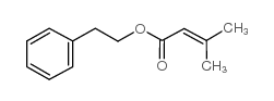 2-phenylethyl 3-methylbut-2-enoate