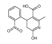 6-methyl-4-(2-nitrophenyl)-2-oxo-3,4-dihydro-1H-pyridine-5-carboxylic acid CAS:423120-03-0 第1张