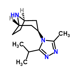 (1R,3s,5S)-3-(3-Isopropyl-5-methyl-4H-1,2,4-triazol-4-yl)-8-azabicyclo[3.2.1]octane CAS:423165-07-5 manufacturer price 第1张