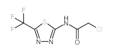 2-chloro-N-[5-(trifluoromethyl)-1,3,4-thiadiazol-2-yl]acetamide