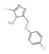 3-[(4-chlorophenoxy)methyl]-4-methyl-1H-1,2,4-triazole-5-thione