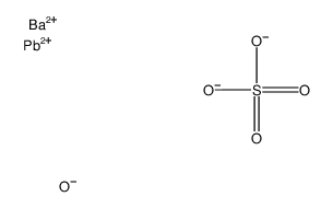 sulphuric acid, barium lead salt