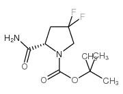 tert-butyl (2S)-2-carbamoyl-4,4-difluoropyrrolidine-1-carboxylate