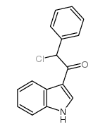 2-chloro-1-(1H-indol-3-yl)-2-phenylethanone