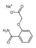 Benzamide,2-(acetyloxy)-, sodium salt (1:1)