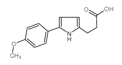 3-[5-(4-methoxyphenyl)-1H-pyrrol-2-yl]propanoic acid