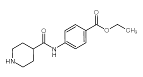 ethyl 4-(piperidine-4-carbonylamino)benzoate