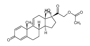 Deltacortinene Acetate (Predisolone Acetate IMpurity) Cas:4380-55-6 第1张