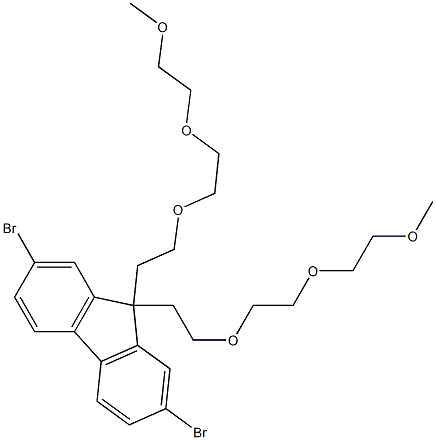 2,7-Dibromo-9,9-bis(2-(2-(2-methoxyethoxy)ethoxy)ethyl)-9H-fluorene