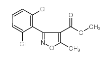 methyl 3-(2,6-dichlorophenyl)-5-methyl-1,2-oxazole-4-carboxylate