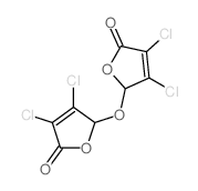 3,4-dichloro-2-[(3,4-dichloro-5-oxo-2H-furan-2-yl)oxy]-2H-furan-5-one