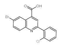 6-bromo-2-(2-chlorophenyl)quinoline-4-carboxylic acid