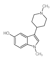 1-methyl-3-(1-methylpiperidin-4-yl)indol-5-ol