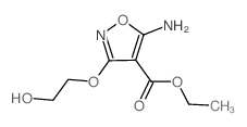 ethyl 5-amino-3-(2-hydroxyethoxy)-1,2-oxazole-4-carboxylate CAS:446276-12-6 第1张