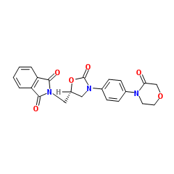 (S)-2-((2-oxo-3-(4-(3-oxoMorpholino)phenyl)oxazolidin-5-yl)Methyl)isoindoline-1,3-dione CAS:446292-08-6 manufacturer price 第1张