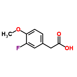 (3-Fluoro-4-methoxyphenyl)acetic acid