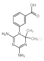 3-(4,6-diamino-2,2-dimethyl-1,3,5-triazin-1(2H)-yl)benzoic acid hydrochloride