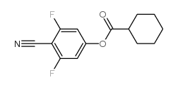 (4-cyano-3,5-difluorophenyl) cyclohexanecarboxylate