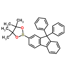 2-(4,4,5,5-Tetramethyl-1,3,2-dioxaborolan-2-yl)-9,9-diphenylfluorene CAS:462128-39-8 manufacturer price 第1张