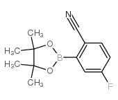 4-fluoro-2-(4,4,5,5-tetramethyl-1,3,2-dioxaborolan-2-yl)benzonitrile