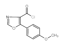 5-(4-methoxyphenyl)-1,3-oxazole-4-carbonyl chloride CAS:465514-15-2 第1张