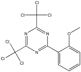 2-(2-methoxyphenyl)-4,6-bis(trichloromethyl)-1,3,5 triazine CAS:465531-17-3 第1张