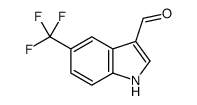 5-(Trifluoromethyl)-1H-indole-3-carbaldehyde