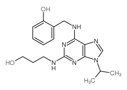 6-(2-Hydroxybenzylamino)-2-(3-hydroxypropylamino)-9-isopropylpurine