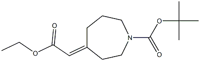 (E)-tert-Butyl 4-(2-ethoxy-2-oxoethylidene)azepane-1-carboxylate