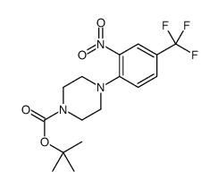 tert-butyl 4-[2-nitro-4-(trifluoromethyl)phenyl]piperazine-1-carboxylate