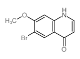 6-bromo-7-methoxyquinolin-4(1H)-one CAS:476660-69-2 第1张