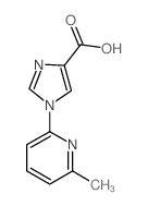 1-(6-methylpyridin-2-yl)imidazole-4-carboxylic acid