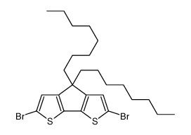 2,6-Dibromo-4,4-dioctyl-4H-cyclopenta[1,2-b:5,4-b']dithiophene